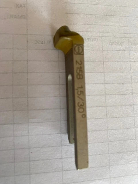 MIRA VALVE SEAT FORMTOOL CUTTER 215B 15/30 DEG * CLEARANCE*